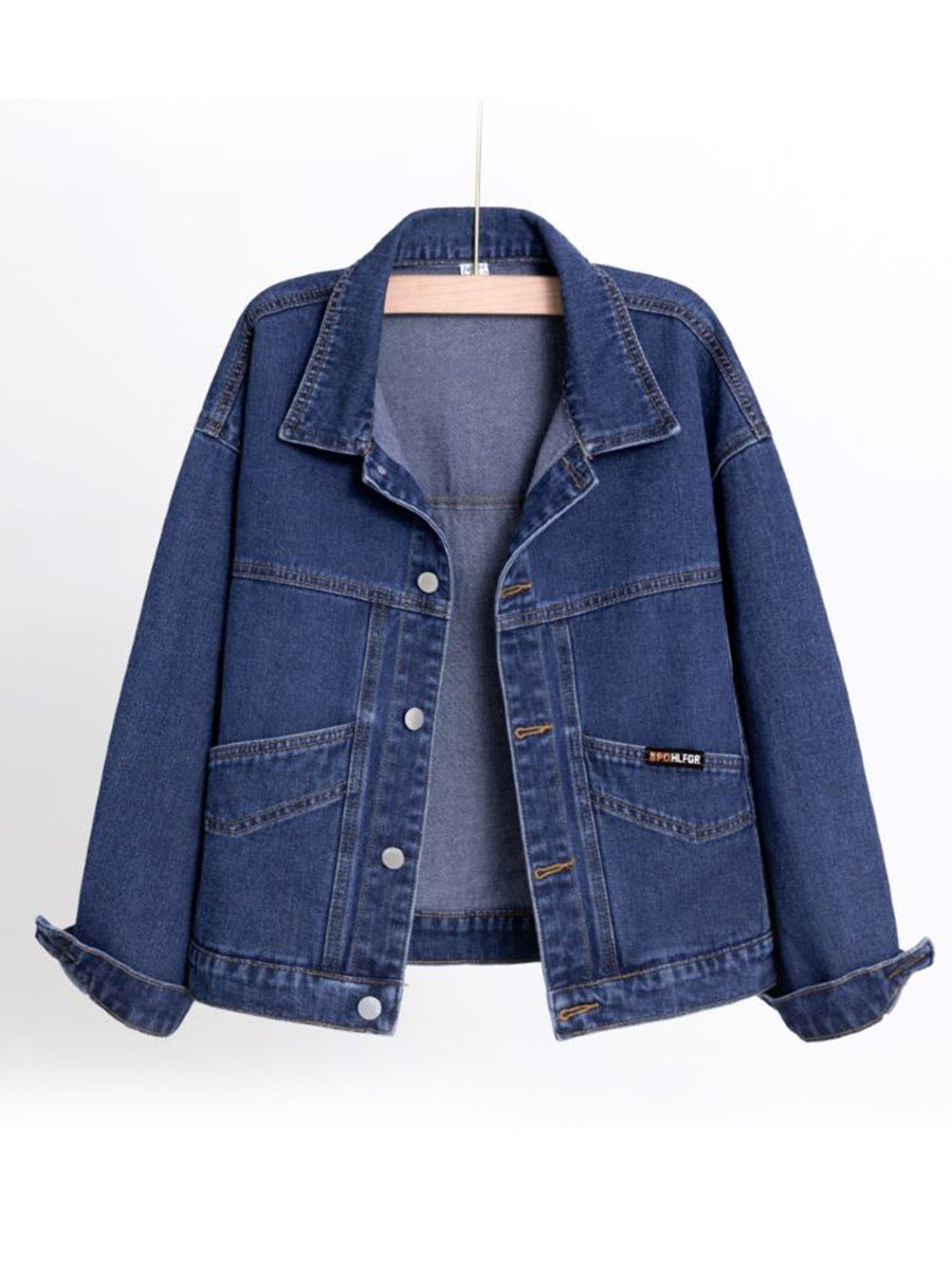 Retro Denim Loose Fitting Jacket