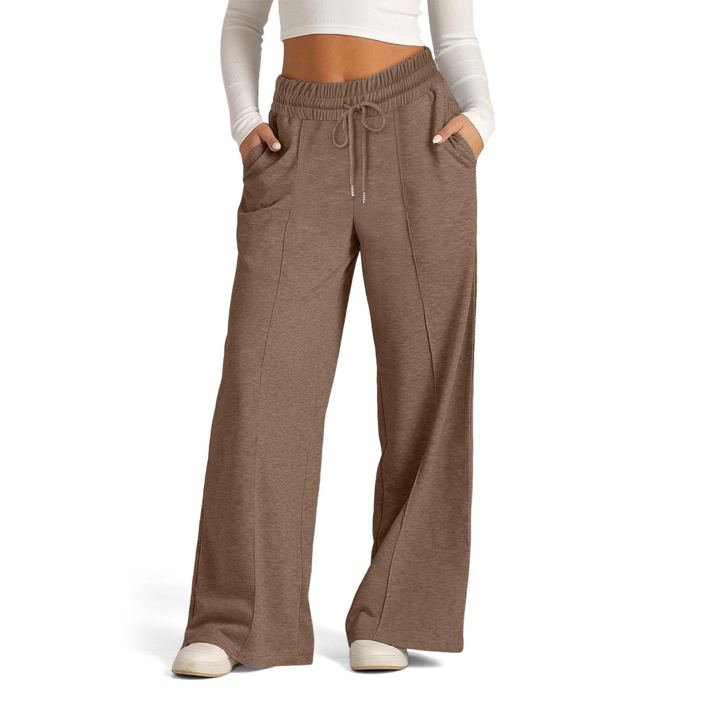 Wide Leg Casual Joggers