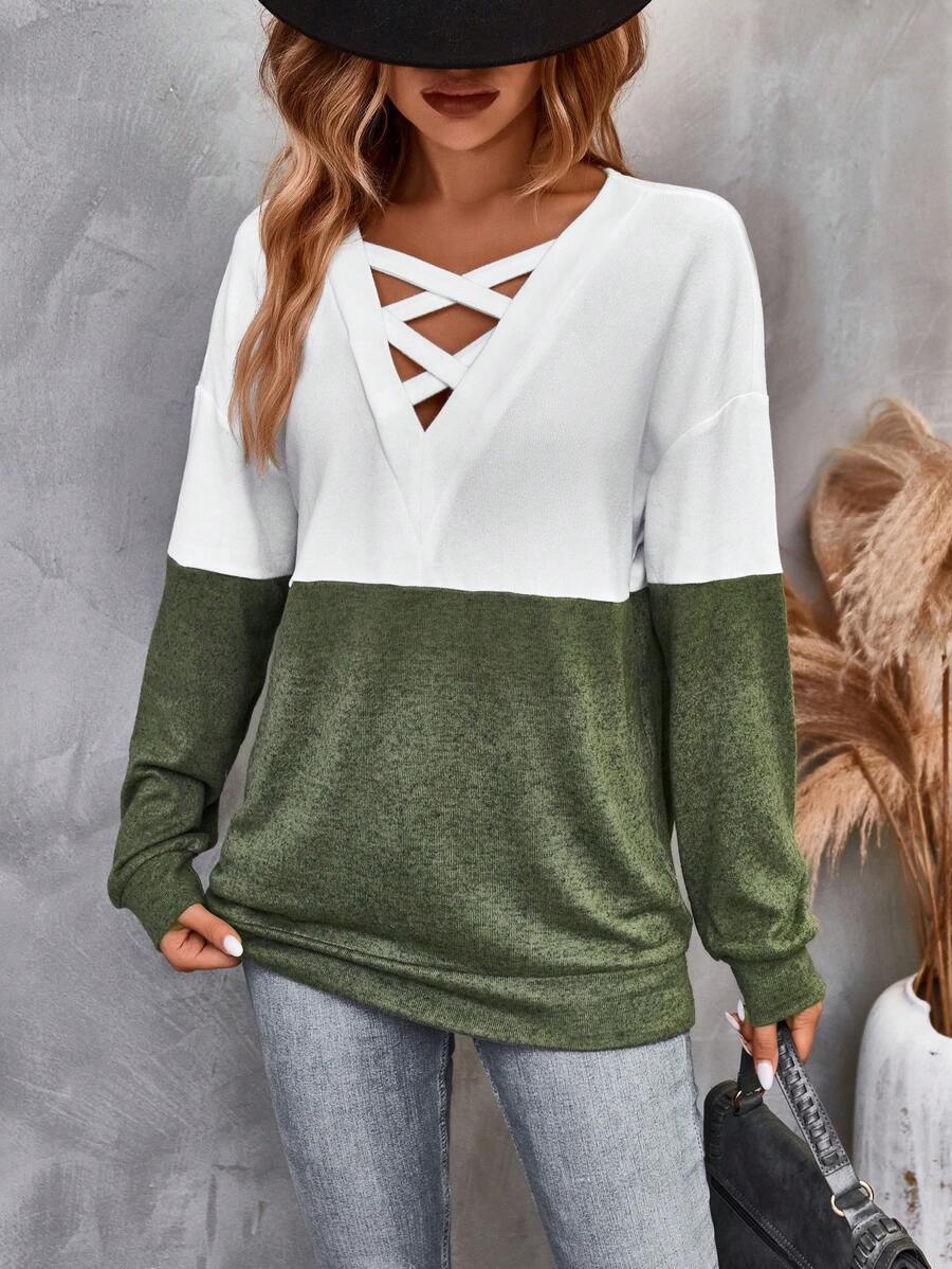 Casual Drop Shoulder Top