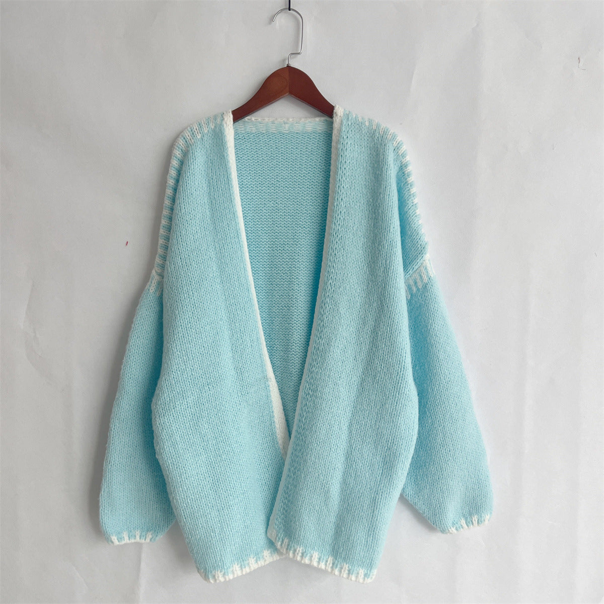 Loose Preppy Chic Knitted Cardigan