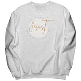 Faith - Jesus The Truth The Way The Life Graphic Sweatshirt Grey Coco