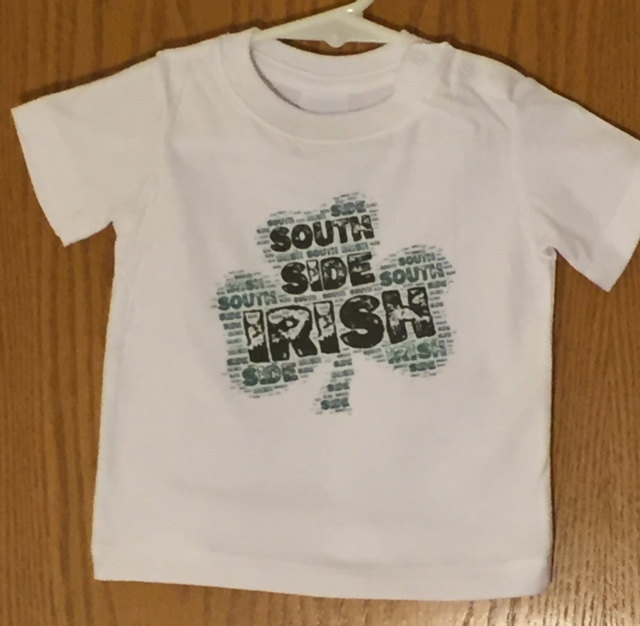 South Side Shamrock Irish Youth T-Shirt Youth Large