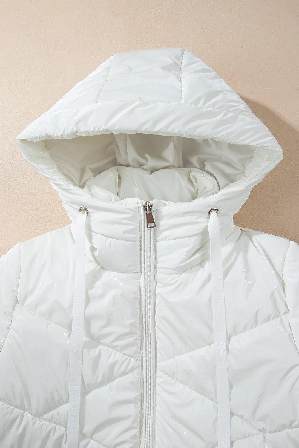 Long Sleeve Hooded Winter Coat