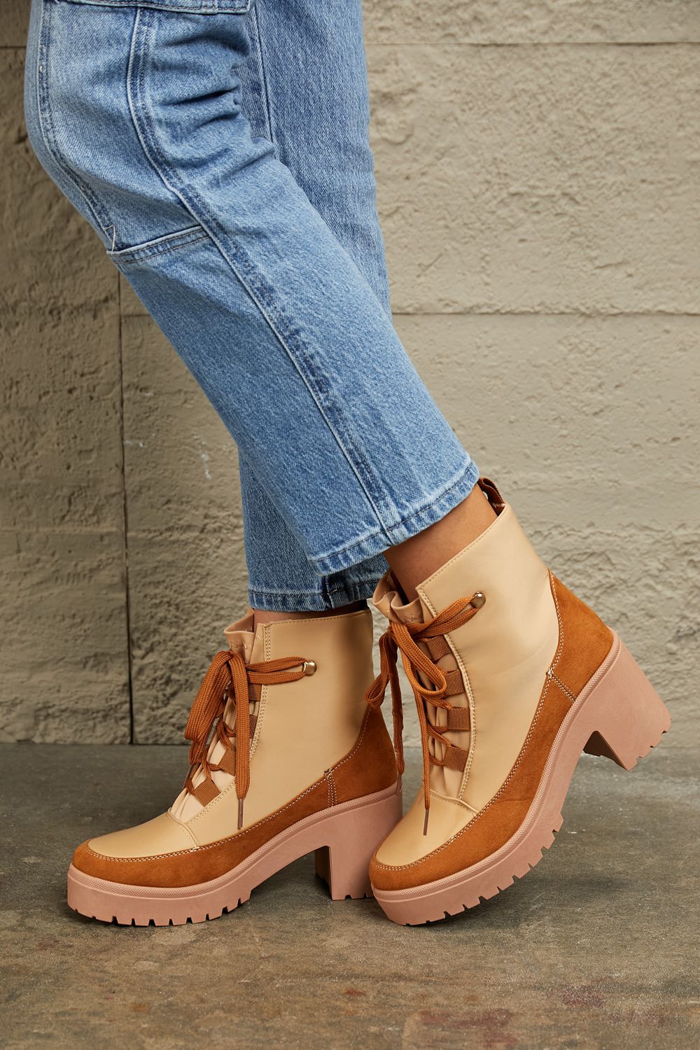 Lace Up Boots