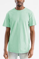 Classic Rounded Scallop Tee Lime Milo