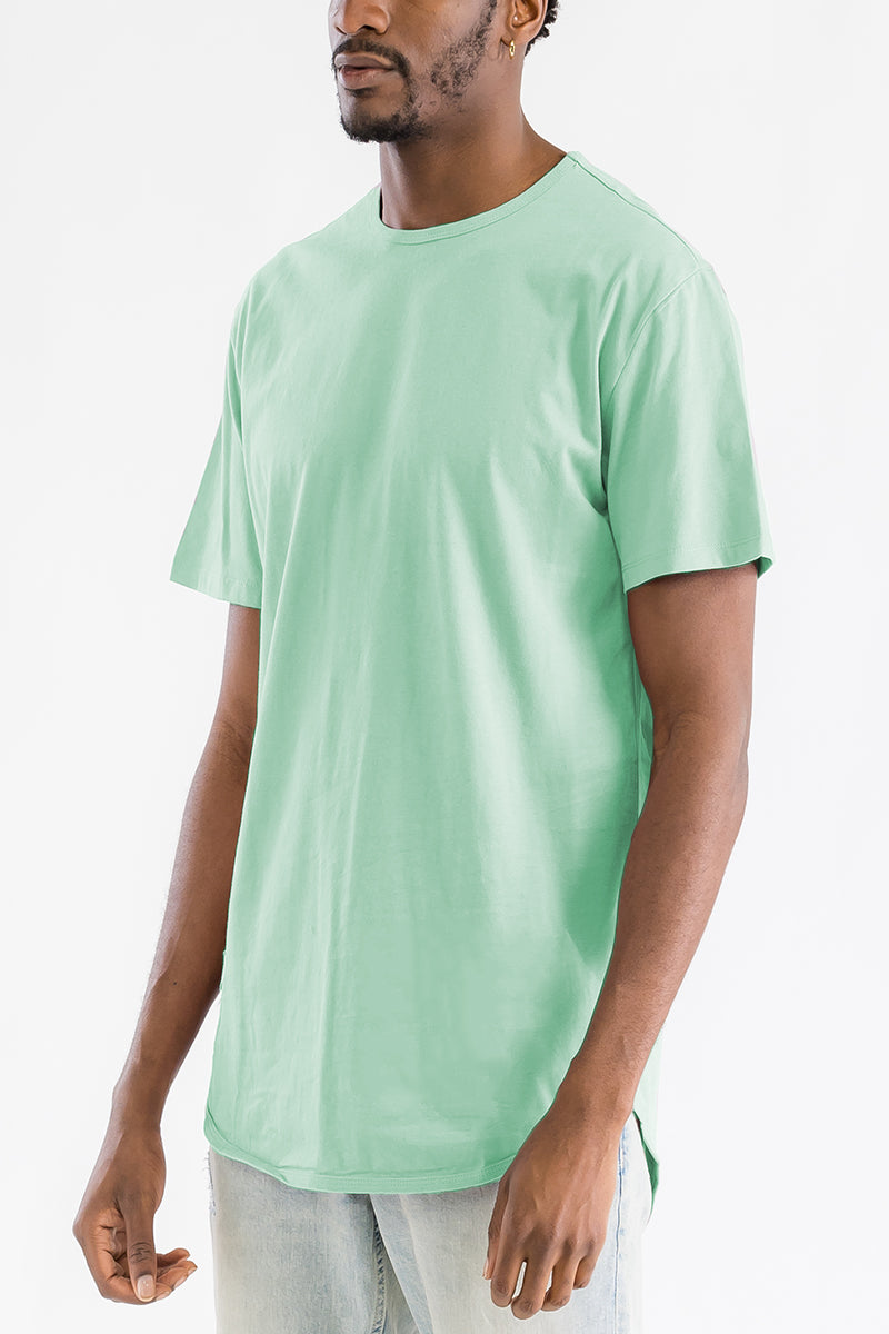 Classic Rounded Scallop Tee Lime Milo