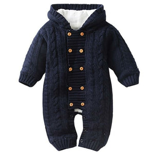 IYEAL Thick Warm Infant Baby Rompers Winter Clothes Newborn Baby Boy