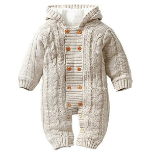 IYEAL Thick Warm Infant Baby Rompers Winter Clothes Newborn Baby Boy