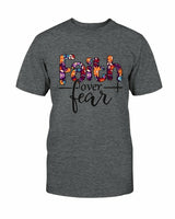Faith over Fear T shirt Red Alcestis