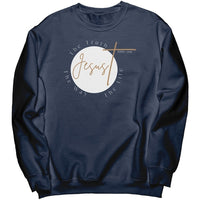 Faith - Jesus The Truth The Way The Life, Unisex Sweatshirt Grey Coco