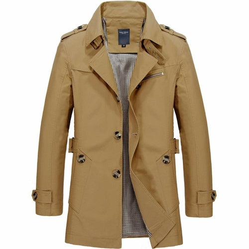 Men's Classic Trench Coat