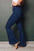 Helen Flare Jeans Stay Warm In Style