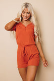 Janie Ribbed Romper Stay Warm In Style
