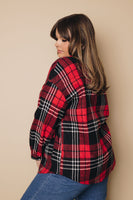 Plus Size Rylee Plaid Shirt Stay Warm In Style