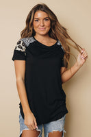 Kamila Short Sleeve T-shirt Stay Warm In Style