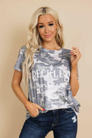 Reckless Romance Camo Tee Stay Warm In Style