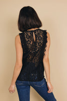 Magnolia Lace V Neck Tank Stay Warm In Style