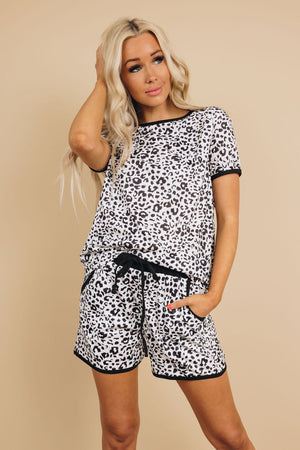 See U There Leopard Loungewear Set Stay Warm In Style