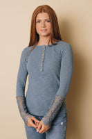 Kinley Thermal Lace Top Stay Warm In Style