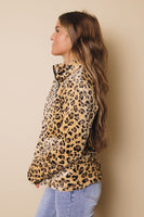 Centennial Park Leopard Pullover Stay Warm In Style