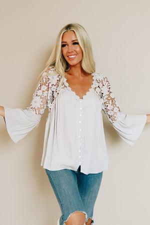 Boss Lady Lace Blouse Stay Warm In Style