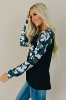 Jeremy Camo Top Stay Warm In Style