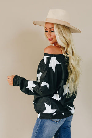 Forever Mine Star Pullover Stay Warm In Style