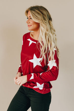 Forever Mine Star Pullover Stay Warm In Style