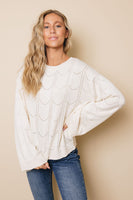 Richie Knit Sweater Stay Warm In Style