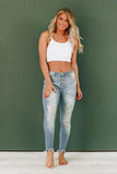 Betty High Rise Skinny Jeans Stay Warm In Style