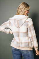Stella Fleece Hooded Coat Stay Warm In Style