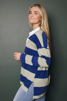 Marla Colorblock Top Stay Warm In Style