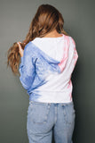 Shallow Tie Dye Hoodie Stay Warm In Style