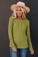 Kinley Thermal Lace Top Stay Warm In Style