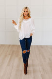 The Morning View Lace Blouse Stay Warm In Style
