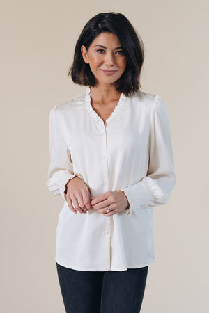 Isabelle Blouse Stay Warm In Style