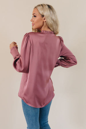 Isabelle Blouse Stay Warm In Style