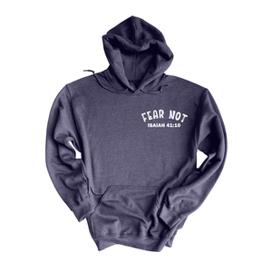 Isaiah 41:10 Fear Not Cotton Blend Hoodies By Pink Box