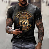 Men's T-Shirt Retro Route 66 eprolo