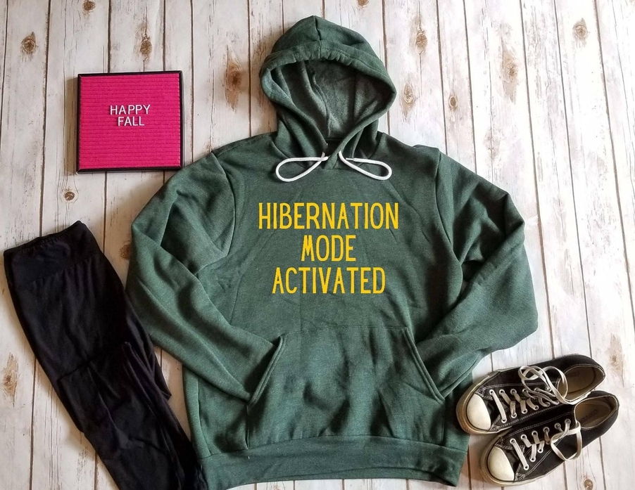 Hibernation Mode Activated Sweatshirt MaddisonCo Inc