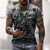 Men's Motorcycle Casual Cotton T-Shirt eprolo