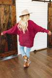 Show Me Love Popcorn Knit Sweater Stay Warm In Style