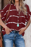 Sunny Days Striped Top Stay Warm In Style