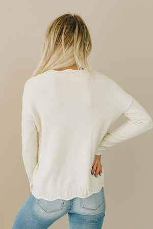 Salty Sea Scallop Sweater Stay Warm In Style