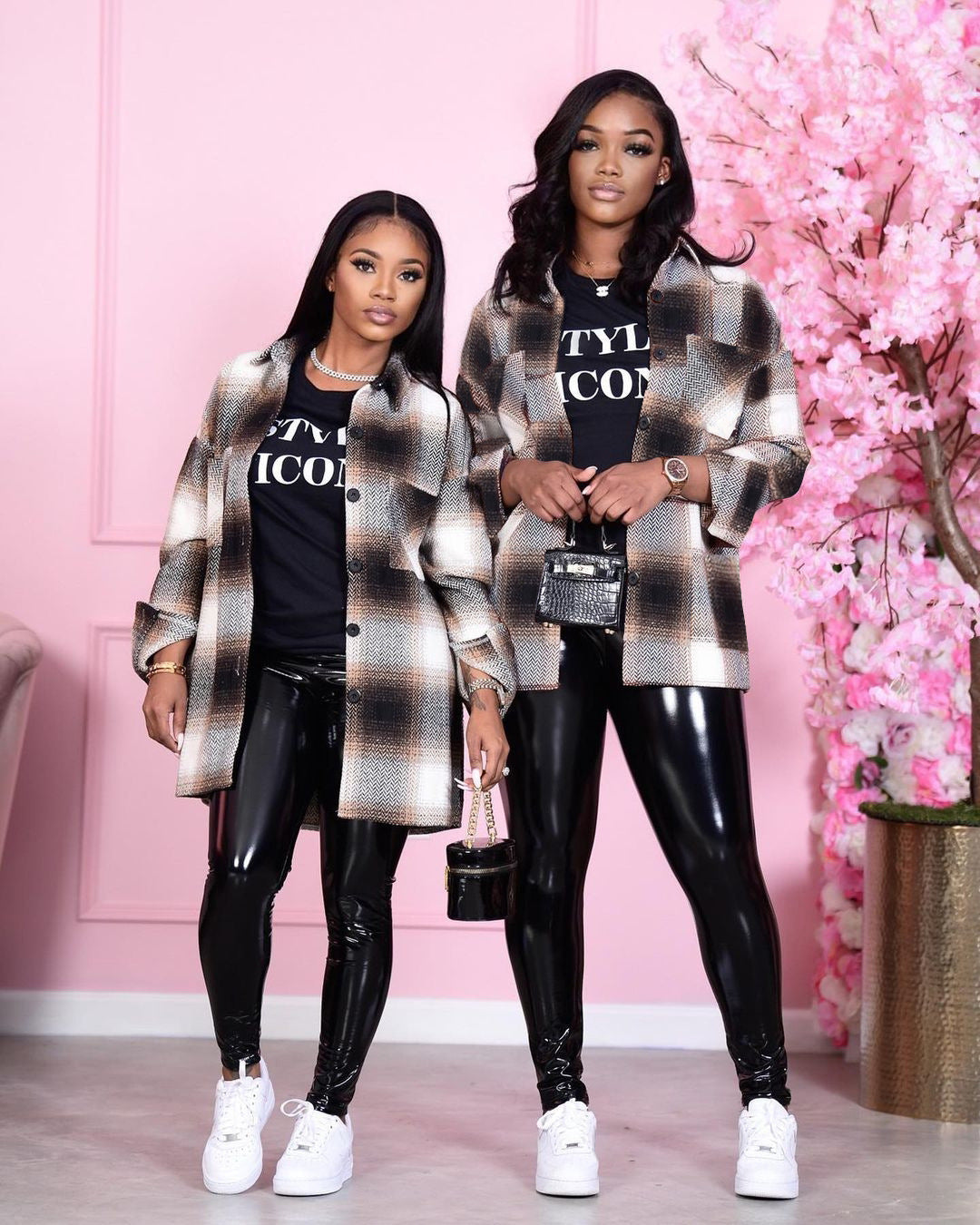 Plaid Print Full Sleeve Botton Up Coat LSD-9087 PACIFIC COLLAB